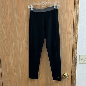 Champion Black Base Layer Leggings with Elastic Waistband